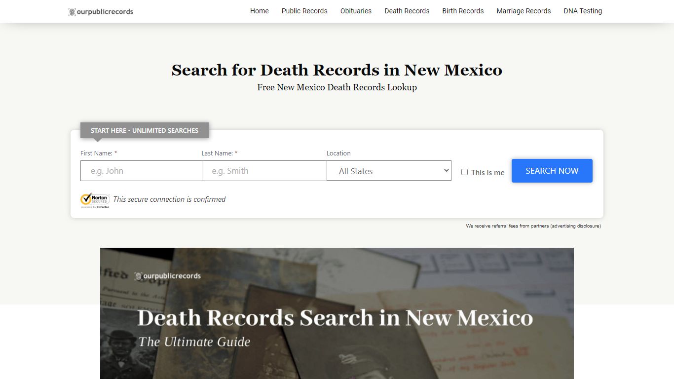 New Mexico Death Records Search – The Ultimate Guide ...